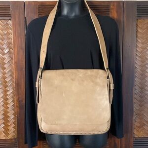 BIASA WAE - Handmade Leather XL crossbody - Bali